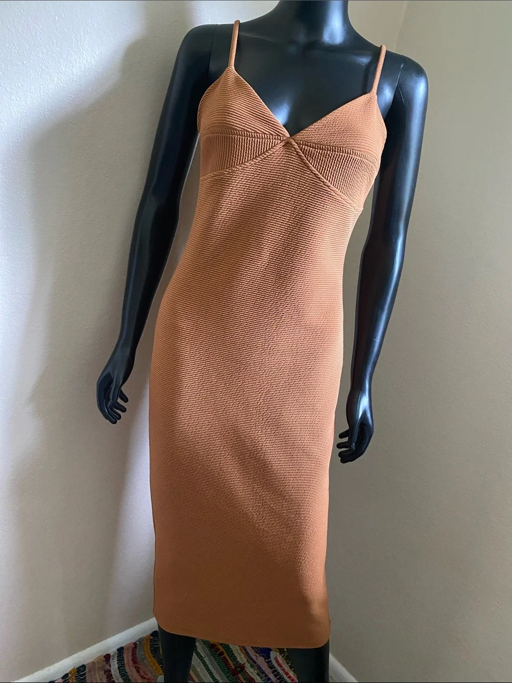 Forever 21 Copper-Brown Midi Slip Dress - Picture 2 of 11